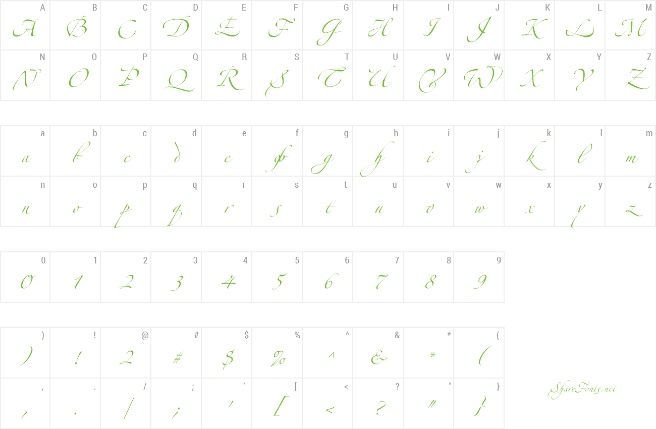 Font Zeferino Three preview